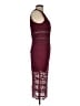 Bardot 100% Polyester Burgundy Cocktail Dress Size 6 - photo 4