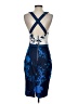 Ted Baker London Graphic Blue Cocktail Dress Size 4 (1) - photo 2