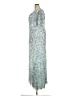 Mac Duggal 100% Polyester Silver Cocktail Dress Size 18 - photo 5
