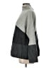French Connection Color Block Gray Turtleneck Sweater Size L - photo 5