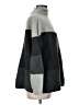 French Connection Color Block Gray Turtleneck Sweater Size L - photo 4