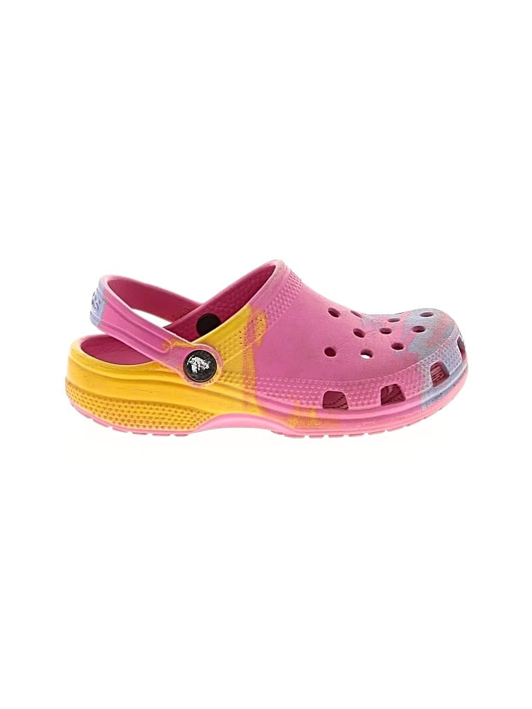 Pre-owned Crocs Kids' Clogs In Pink