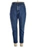 Unbranded 100% Cotton Blue Jeans Size 14 Petite - photo 1