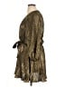 Bardot 100% Polyester Metallic Gold Cocktail Dress Size 12 - photo 5