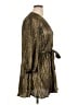 Bardot 100% Polyester Metallic Gold Cocktail Dress Size 12 - photo 4