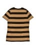Lands' End Stripes Brown Short Sleeve T-Shirt Size 12 - photo 2
