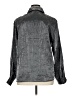 Gianni Metallic Silver Long Sleeve Blouse Size 16 - photo 2