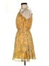 VICI 100% Polyester Paisley Yellow Cocktail Dress Size M - photo 5