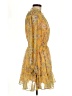 VICI 100% Polyester Paisley Yellow Cocktail Dress Size M - photo 4