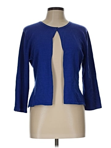 Sag Harbor Silk Cardigan (view 1)