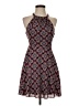 Express Outlet 100% Polyester Paisley Blue Casual Dress Size 0 - photo 1