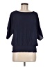 MICHAEL Michael Kors Blue 3/4 Sleeve Top Size M - photo 1