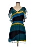 Express Tie-dye Teal Casual Dress Size M - photo 1