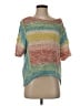 Pilcro Color Block Orange Pullover Sweater Size S - photo 1