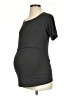 Smallshow Gray Short Sleeve Top Size Sm Maternity - photo 1