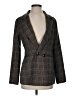 Jane Plus One Plaid Brown Blazer Size S - photo 1