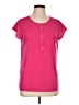 Ellen Tracy Pink Short Sleeve Top Size S - photo 1