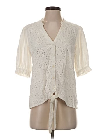 Porridge Short Sleeve Blouse (view 1)