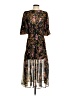 byTiMo 100% Polyester Paisley Black Cocktail Dress Size S - photo 1