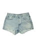 AGOLDE 100% Cotton Stars Blue Denim Shorts Size 28 - photo 1