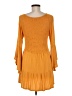 Unbranded Orange Casual Dress Size M (estimated) - photo 2