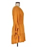 Unbranded Orange Casual Dress Size M (estimated) - photo 4