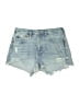 AGOLDE 100% Cotton Blue Denim Shorts Size 28 - photo 1
