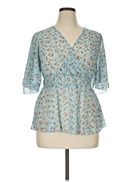 Shein Curve 3/4 Sleeve Blouse