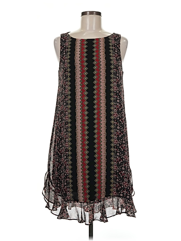 Pre-owned Max Studio Casual Dress In Black