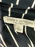 Green Envelope Stripes Black Formal Skirt Size L - photo 4