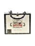 Assorted Brands Graphic Ivory Blue Clutch One size - photo 1