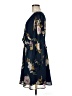 Xhilaration 100% Polyester Floral Blue Casual Dress Size M - photo 5