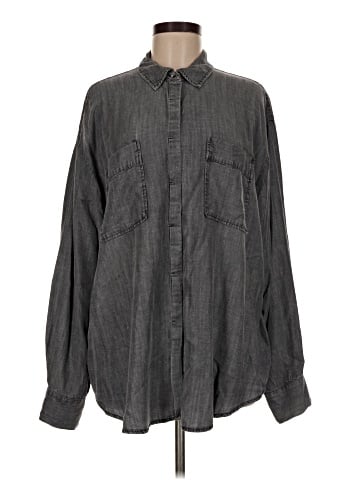 Splendid Long Sleeve Button-Down Shirt (view 1)