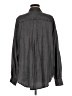 Splendid 100% Lyocell Chevron-herringbone Gray Long Sleeve Button-Down Shirt Size M - photo 2