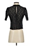 Tildon Black Short Sleeve Top Size S - photo 2