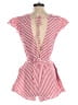 Anna Kay 100% Cotton Stripes Red Romper Size M - photo 2