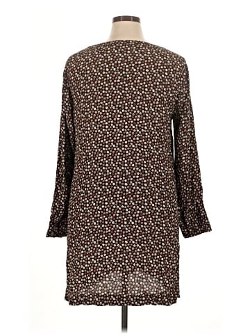 Madewell Button-Front Mini Dress in Petite Blooms (view 2)