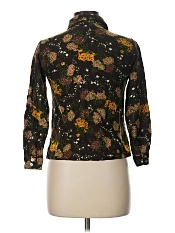 Assorted Brands 3/4 Sleeve Button-Down Shirt (view 2)