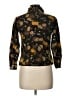 Assorted Brands Floral Brown 3/4 Sleeve Button-Down Shirt Size L - photo 2