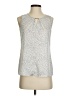 The Limited Outlet 100% Polyester Silver Sleeveless Blouse Size XS - photo 1