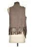 KONTROL Contemporary Brown Vest Size S - photo 2