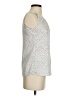 The Limited Outlet 100% Polyester Silver Sleeveless Blouse Size XS - photo 4