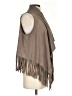 KONTROL Contemporary Brown Vest Size S - photo 4