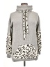 My Story Animal Print Gray Pullover Hoodie Size L - photo 1