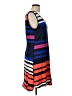 Covington Color Block Blue Casual Dress Size L - photo 4