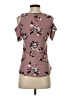 Orange Kiss Pink Short Sleeve Top Size S - photo 2