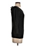 Next 100% Cotton Black 3/4 Sleeve Top Size UK 6 / US 2 - photo 4
