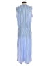 Spense 100% Polyester Stripes Blue Jumpsuit Size 14 - photo 2