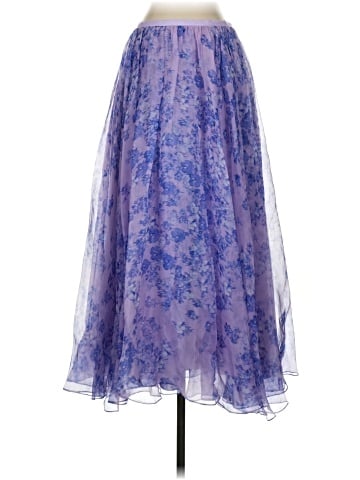 Carolina Herrera Silk Skirt (view 1)