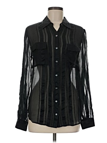 Le Superbe Long Sleeve Silk Top (view 1)
